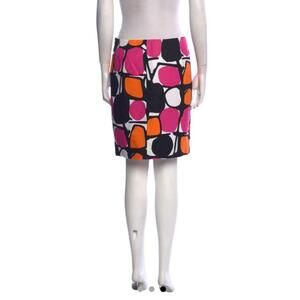 Per Se Abstract Print Pencil Skirt (Vintage 2005) - Carlisle Collection | Size M